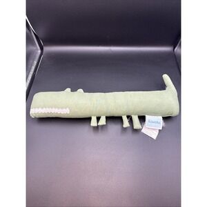 Land Of Nod Alligator Crocodile Plush 18" Discontinued FLAW